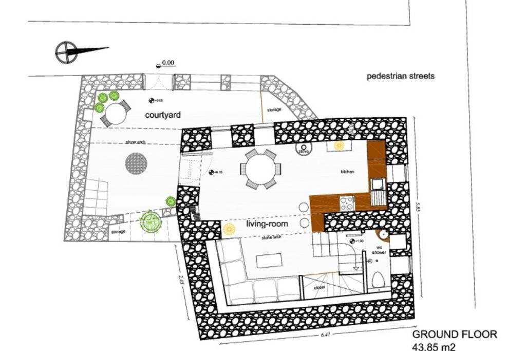 Chora Elegant Traditional House Amorgo Esterno foto
